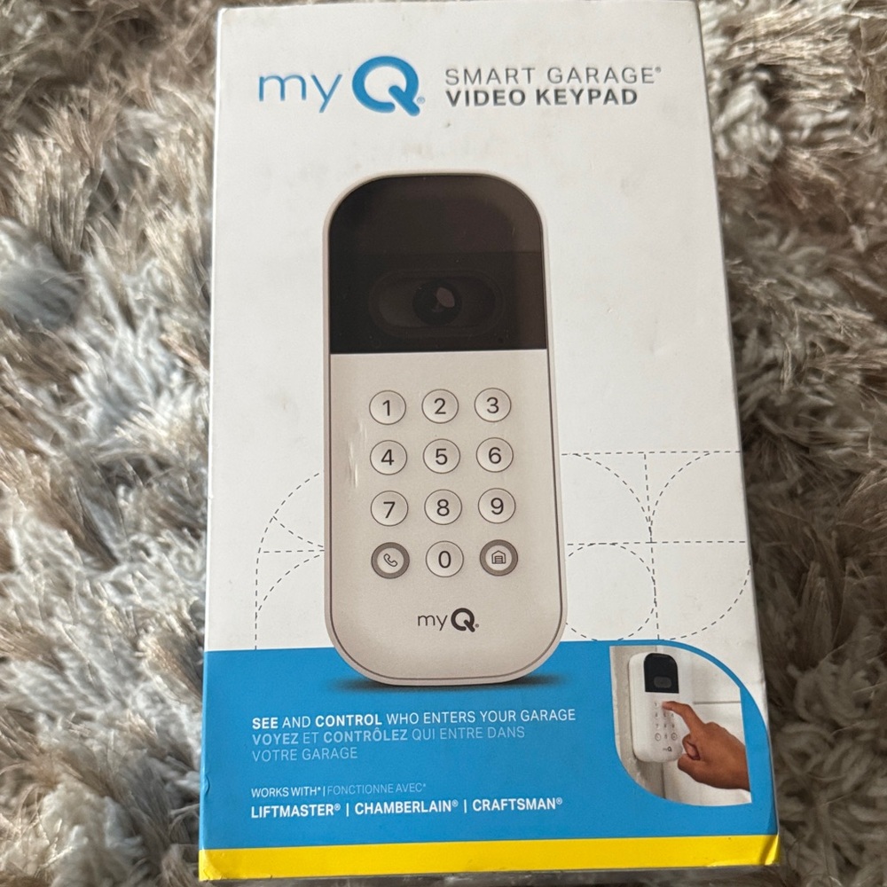 myQ Smart Garage Video Keypad